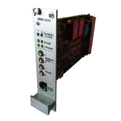 مانیتور نبض کلید EPRO MMS 6310 دو کانال سیستم کنترل دکمه های MMS6310 Dcs