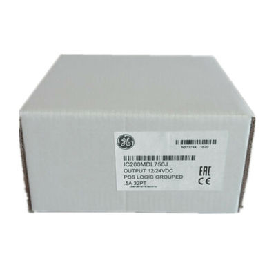 IC200MDL750 GE Fanuc PLC VersaMax Logic Logic Output Module 12/24VDC POS Logic Grouped 5A 32PT