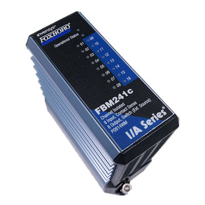 FBM241C Foxboro Parts DCS Channel Isolated 8 Input Contact Module Sense 8 Output Switch