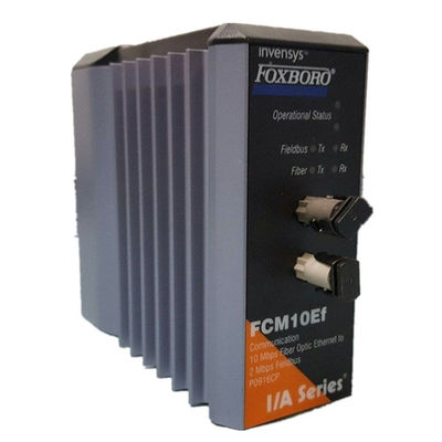 FCM10EF Foxboro Parts DCS ارتباط 10 مگابیت بر ثانیه فیبر نوری تا 2 مگابیت بر ثانیه Fieldbus P0916CP