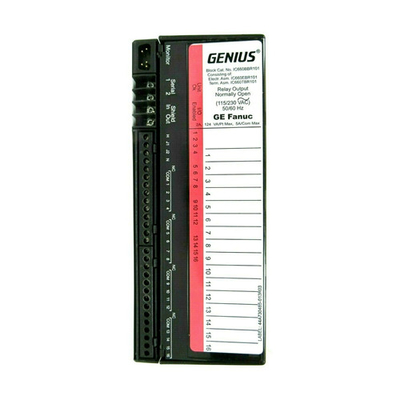 IC660BBR101 GE Fanuc GE Genius ماژول بلوک خروجی رله معمولی باز جنرال الکتریک