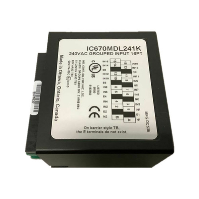IC670MDL640 GE Fanuc GE فیلد ورودی/خروجی 24VDC Pos/Neg ماژول ورودی گسسته جنرال الکتریک