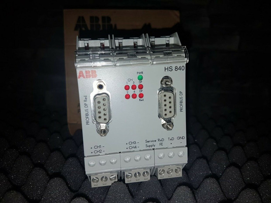 HS840 ABB PROFIBUS اتصال دهنده دستگاه 4 کانال هد ایستگاه با قطعات یدکی PLC افزونگی 3BDH000307R0101