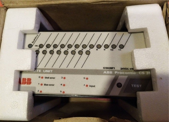 ICSK20F1 ABB Procontic CS 31 ICSK 20F1 واحد ورودی/خروجی از راه دور CS31 PLC قطعات یدکی FPR3327101R1202