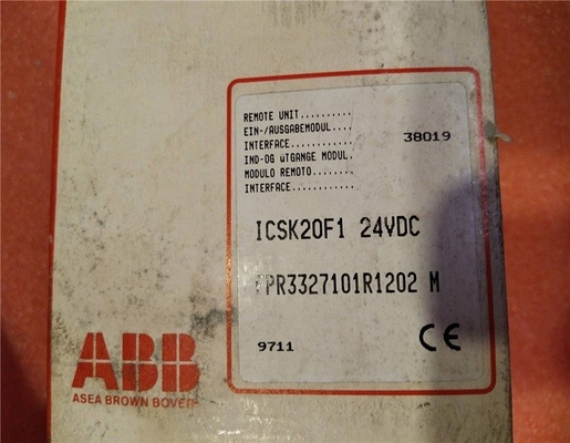 ICSK20F1 ABB Procontic CS 31 ICSK 20F1 واحد ورودی/خروجی از راه دور CS31 PLC قطعات یدکی FPR3327101R1202