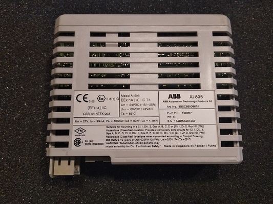 ورودی آنالوگ AI895 3BSC690086R1 ABB PLC IS HART 8 ch S800 I/O