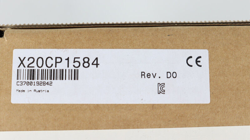 CPU X20CP1584 B&R Automation Plc 0.6 گیگاهرتز با ماژول سیستم 256 مگابایتی DDR2 SDRAM X20