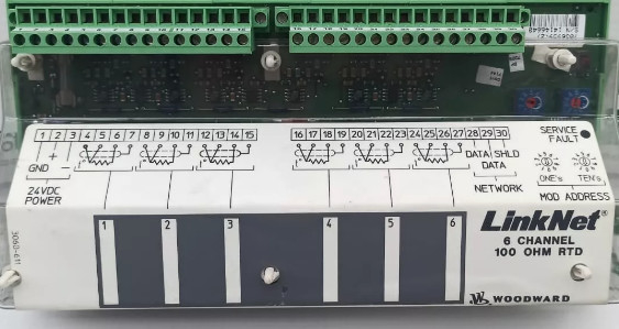 Woodward 9905-970 ماژول ورودی 6 کانال 24 Vdc -40°C تا +85°C در انبار