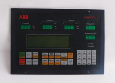CMA130 3DDE300410 صفحه نمایش صنعتی ABB صفحه جلو سیستم Synpol D سازگار 16*16*12 سانتی متر ابعاد
