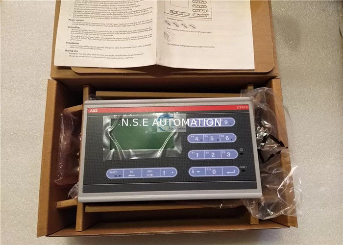 CP410M ABB PLC Control Panel 16 عملکرد کلید 3 &quot;LCD Graphic Monochrome I/O DCS 1SBP260181R1001