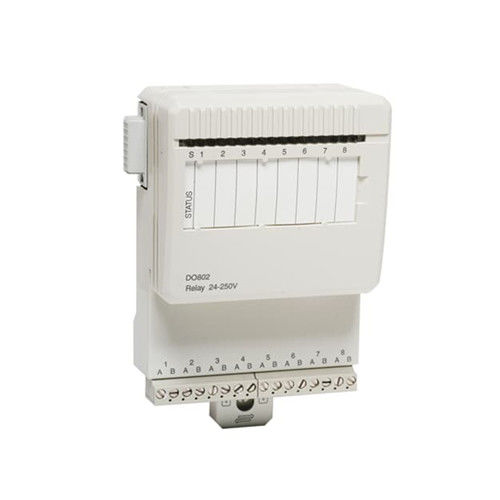 DO802 ABB رله خروجی دیجیتال 8ch 24-230V DC AC PLC قطعات یدکی 3BSE022364R1